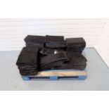 Pallet of Heel Pads for Car Mats. Black. Various Sizes. Material & Carpet.