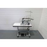 Typical Type GK335 Chainstitch Machine. Stitch Type 605 (Cover Stitch). Max. Sewing Speed 6,000spm.