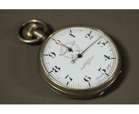 A WW2 fuse-timer watch by Venner Time Switches Ltd, 5 cm dia.