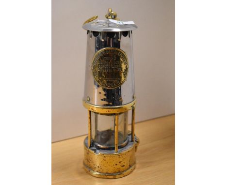 A 20th Century Eccles miner's lamp, Type 6, measuring 26cm tall