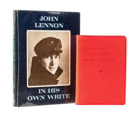 Ɵ MODERN FIRST EDITIONS.-   JOHN LENNON and MAO TSE-TUNG, two volumes, 1964-1966.   comprising:    LENNON, John.  (1940 - 198