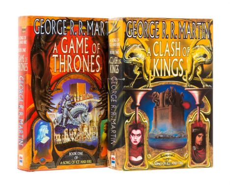 Ɵ MARTIN, George R R.  (b.1948).   A Game of Thrones: Book One of Song of Ice and Fire. [with]  A Clash of Kings, Book Two of