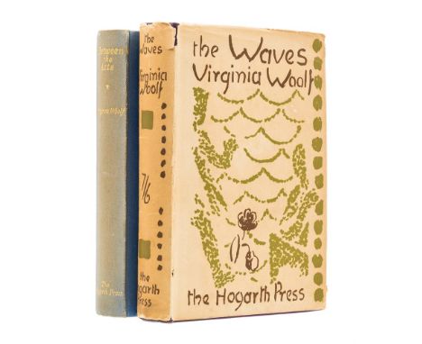 Ɵ WOOLF, Virginia.  (1882 - 1941).  Two Works: First Editions. The Hogarth Press, 1931-1941.    comprising:    The Waves. 193