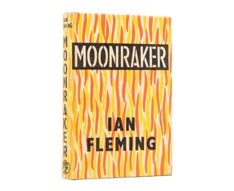 Ɵ FLEMING, Ian.  (1908 - 1964).  Moonraker. Jonathan Cape, 1955.  single volume, first edition, first printing, 8vo, (195 x 1