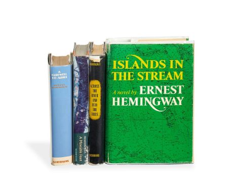 Ɵ HEMINGWAY, Ernest.  (1899 - 1961).  Four Works: First and early US. Editions,   1929-1970.   comprising:    A Farewell to A