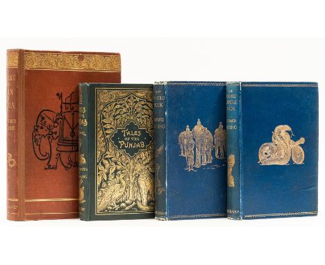 Ɵ KIPLING, Rudyard.  1865 - 1936).  The Jungle Book and The Second Jungle Book, First Editions with others, 1891-1895.   comp