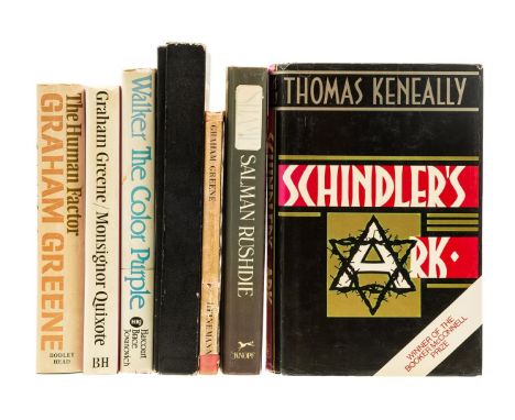 Ɵ  KINEALLY, Thomas. Schindler's Ark. First Edition (1982) and Modern First Editions. seven volumes.   comprising:    KINEALL