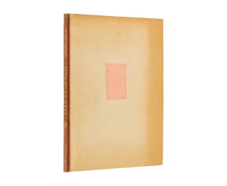 Ɵ WOOLF, Virginia.  (1882 - 1941).  Beau Brummell. Limited Edition, SIGNED. New York: Rimington & Hooper, 1930.   single volu