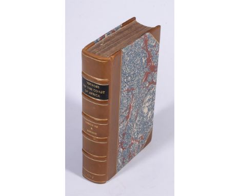 Ɵ SAUGNIER, F. & BRISSON, P.R. de.   Voyages to the Coast of Africa. (1792).  single volume, first edition in English, 8vo, (