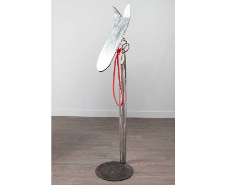 * GEORGE WYLLIE MBE (SCOTTISH 1921 - 2012),THE HORSEmixed metals and rope sculptureapproximately 130cm highNote: George Wylli
