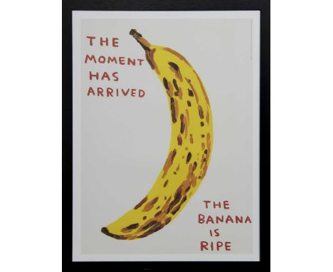 * DAVID SHRIGLEY OBE (SCOTTISH b. 1968),THE MOMENT HAS ARRIVEDlithograph on 200g Munken Lynx paperimage size 74cm x 54cm, ove