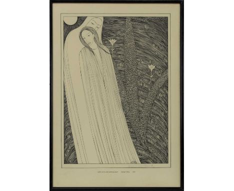 * HANNAH FRANK (SCOTTISH 1908 - 2008),COME LOVELY AND SOOTHING DEATH (1949)lithograph, signed in pencil, titledimage size 36c