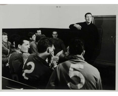 * OSCAR MARZAROLI (ITALIAN/SCOTTISH 1933 - 1988),IN THE LOCKER ROOM © copyright Marzaroli familysilver gelatine printoverall 