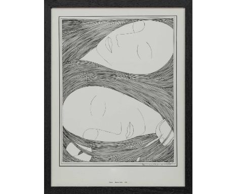 * HANNAH FRANK (SCOTTISH 1908 - 2008),DREAMlithograph on paper, signed in pencil and numbered 239/250image size 34cm x 27cm, 