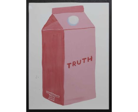 * DAVID SHRIGLEY OBE (SCOTTISH b. 1968),TRUTHlithograph on 200g Munken Lynx paper image size 79cm x 59cm, overall size 84cm x