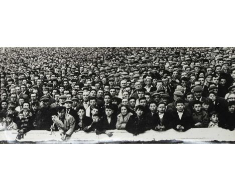 * OSCAR MARZAROLI (ITALIAN/SCOTTISH 1933 - 1988),IN THE STANDS © copyright Marzaroli familysilver gelatine printoverall size 