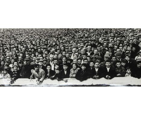 * OSCAR MARZAROLI (ITALIAN/SCOTTISH 1933 - 1988),IN THE STANDS © copyright Marzaroli familysilver gelatine printoverall size 