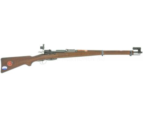  LL 655mm, TL 1110mm, Gradzugverschluss mit Drehwarzenverriegelung, Kastenmagazin, Leitkurvenvisier bis 1500m, Diopter K, WF 