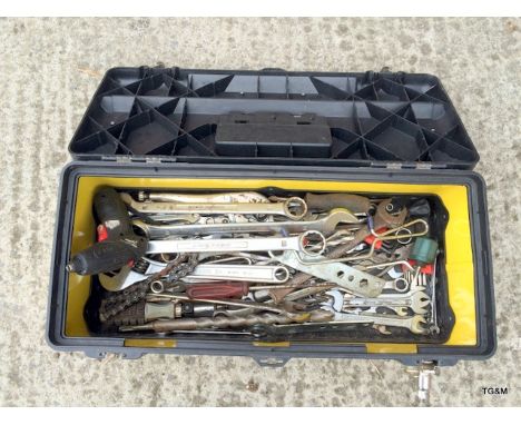 1 x box of metric tools with other tools