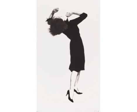 (See English version below)Robert Longo (New York 1953 – lebt in New York). „Ellen“. 1999Lithografie auf Velin. 177,8 × 101,6