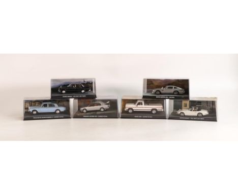 A collection of Fabbri James Bond 007 Cased Model Cars from the You Only Live Twice, License to Kill &amp; Skyfall  films(6) 
