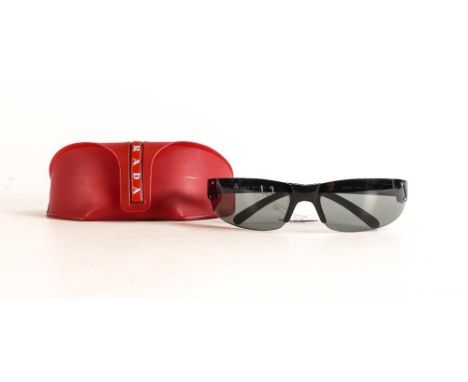 A pair of Prada sunglasses, model SPS04E, with case 