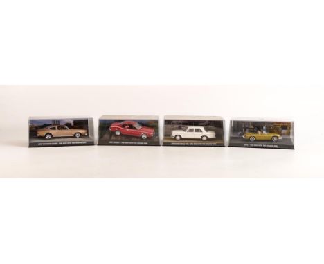 A collection of Fabbri James Bond 007 Cased Model Cars from the The Man with the Golden Gun film(4) 