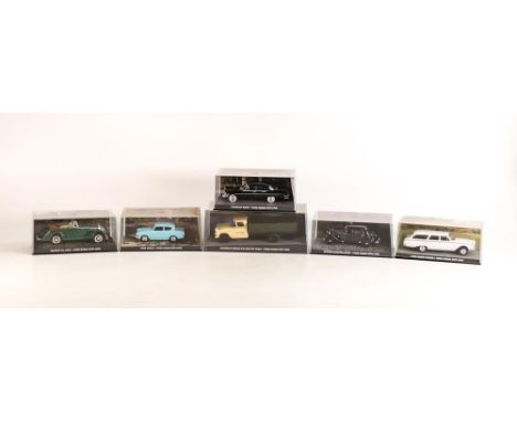 A collection of Fabbri James Bond 007 Cased Model Cars from the From Russia with Love film(6) 