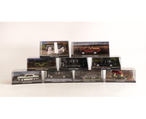 A collection of Fabbri James Bond 007 Cased Model Cars from the Octopussy film(9) 