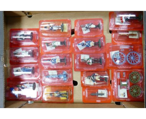 A collection of Carded Delprado Napoleonic Model Figures 