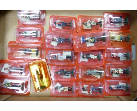A collection of Carded Delprado Napoleonic Model Figures 
