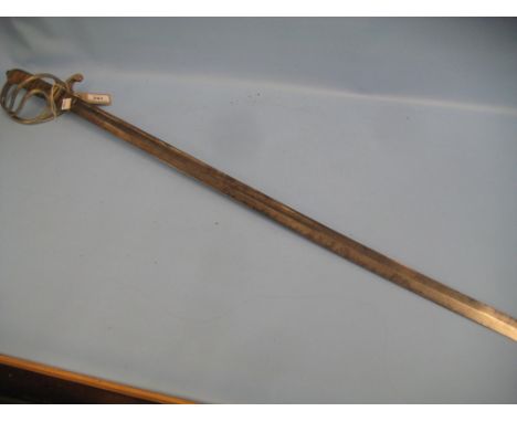 Hutton and Sons, military dress sword (minus scabbard)