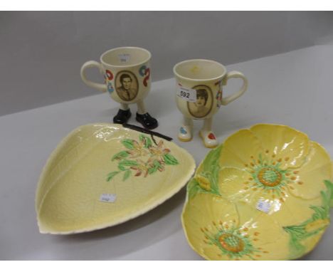 Carlton Walking ware including a cup, dish, coffee pot etc.