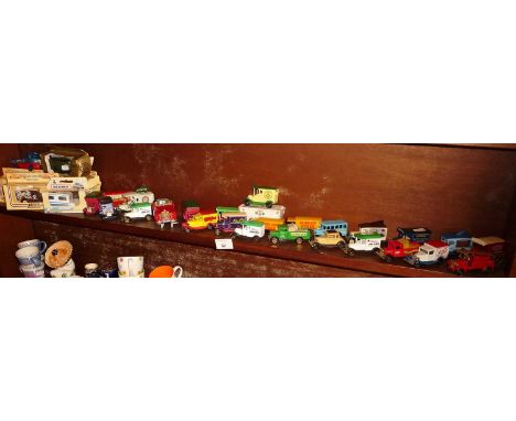 Assorted Matchbox and other diecast vehicles