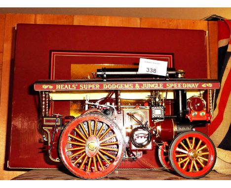 The White Rose of York 1:24 scale model of the Burrell Showman's Engine (boxed)