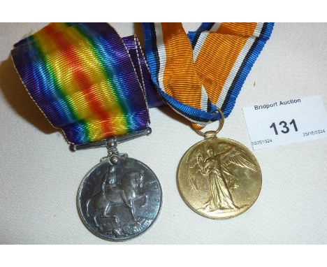 WW1 Medal pair awarded to 3661 SPR.W.Cosstick R.E