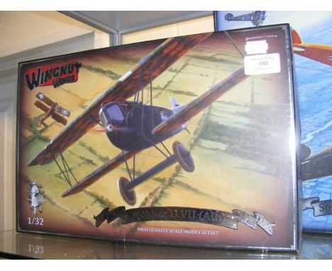 A Wingnut Wings Scale Model 'Fokker' Kit Set - boxed CONDITION REPORTALL COMPLETESTILL IN PLASTIC OUTER