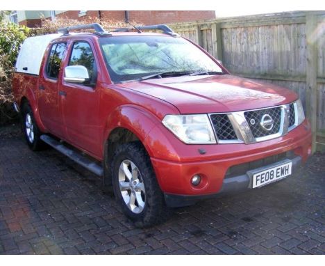 Nissan Navara Long Way Down DCI Pick-Up - Reg. No. FE08EWH - First Registered 10.06.2008 - MOT Expires 02.12.2023 - 98,200 mi