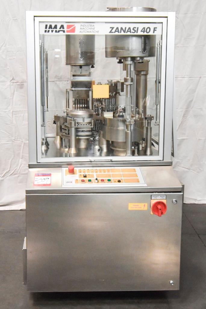 1Used Ima 40F Zanasi Automatic Encapsulation Machine The whole process
