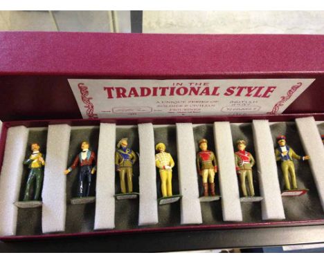 A mint boxed set of Errol John Studios toy soldiers. 8 Victorian circa 1900 British Army Yeomanry figures.