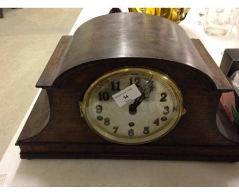 Dual chime Kienzle wooden mantle clock - Westminster/Whittington.