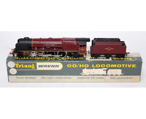 A Triang Wrenn Railways No. 2226 BR maroon "City of London" engine and tender (G-BG)
