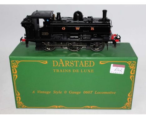 Darstaed 0-6-0 GWR black pannier tank engine no. 5757, with instructions (M-BM)