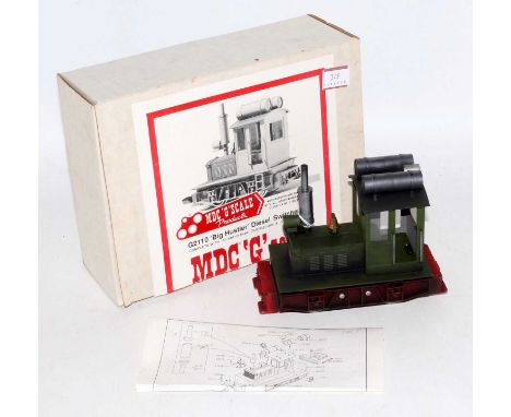 MDC "G" scale product G2110 diesel switcher, weathered, no couplings (E-BVG)
