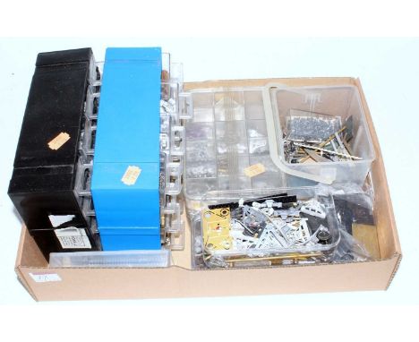A large quantity of locomotive, carriage and wagon parts ideal for the scratch builder, 0 gauge scale (G)