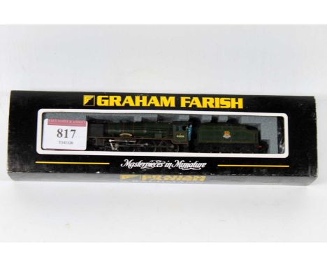 A Graham Farish by Bachmann ref. 372-576 BR lined green Scot class engine and tender "Gordon Highlander" (NM-BNM)