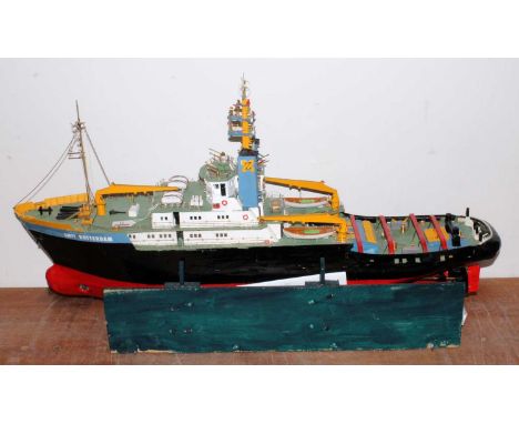 A Billings Boats 1/75 scale model of a Smit Rotterdam ocean going tug, serial No. BB478, model length 95cm, beam 18cm, for mo