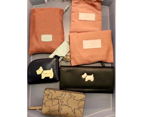 Collection of Radley purses, some with dust covers, various styles and colours. P&amp;P Group 2 (£18+VAT for the first lot an