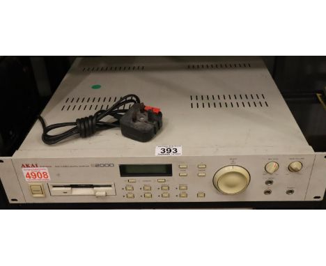 AKAI Professional midi stereo digital sampler, model no S2000, lacking leads. Not available for in-house P&amp;P, contact Pau