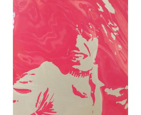 Sheila Oliner (1930-2020), artists proof lithograph, Mick Jagger, signed and dated 1973. Not available for in-house P&amp;P, 
